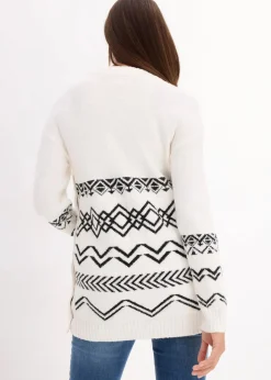 Umstands- und Stillpullover aus Baumwollmischgewebe