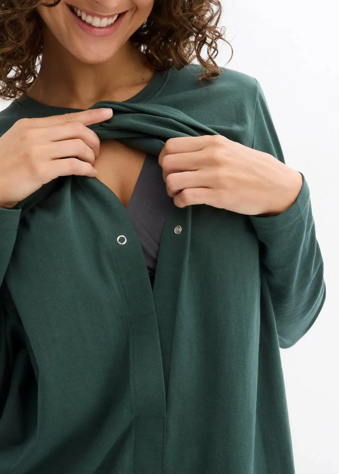 Umstands- und Stillshirts aus reiner Bio-Baumwolle (2er Pack)