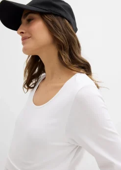 Umstands- und Stillshirts aus Bio-Baumwolle (2er Pack)