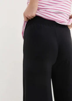 Umstandsculotte aus weicher Viskose, Loose Fit