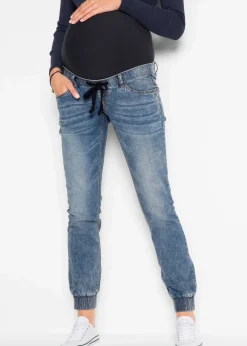Umstands-Denimjogger aus Bio-Baumwolle