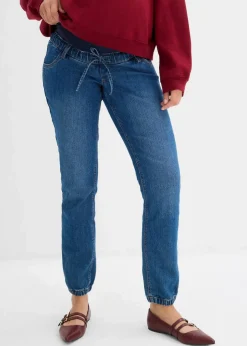 Umstands-Denimjogger aus Bio-Baumwolle