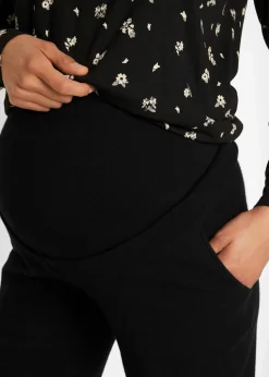 Umstandshose aus weichem Strick