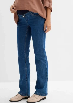 Umstandsjeans mit Bio-Baumwolle, leicht ausgestelltes Bein