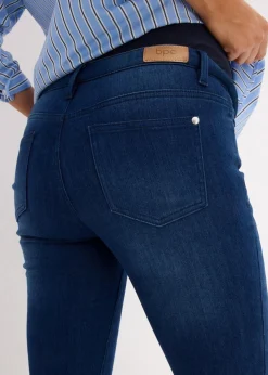 Umstandsjeans mit wärmender Innenseite, Slim-Fit