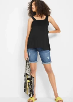 Umstands-Jeans-Bermuda, Regular Fit