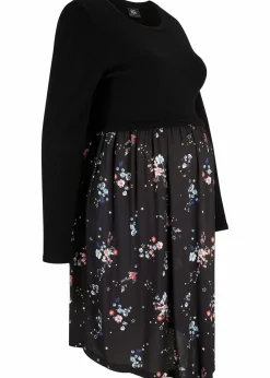 Umstandskleid aus Strick und Viskose