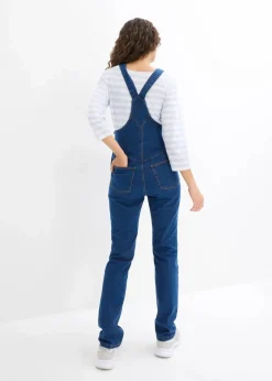 Umstandslatzhose mit verstellbarer Bauchweite, Straight Leg