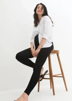Umstandsleggings aus Bio-Baumwolle (2er Pack)