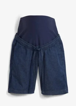 Umstandsshorts leichtem Stretchdenim
