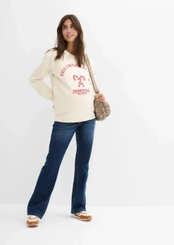 Umstands-und Stillsweatshirt aus weicher Bio-Baumwolle