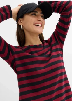 Vokuhila-Kleid aus schwerer reiner Baumwolle