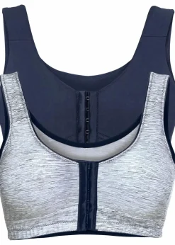 Vorderverschluss-BH ohne Bügel mit Bio-Baumwolle (2er-Pack)