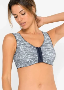 Vorderverschluss-BH ohne Bügel mit Bio-Baumwolle (2er-Pack)