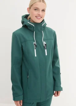 wasserabweisende Softshelljacke