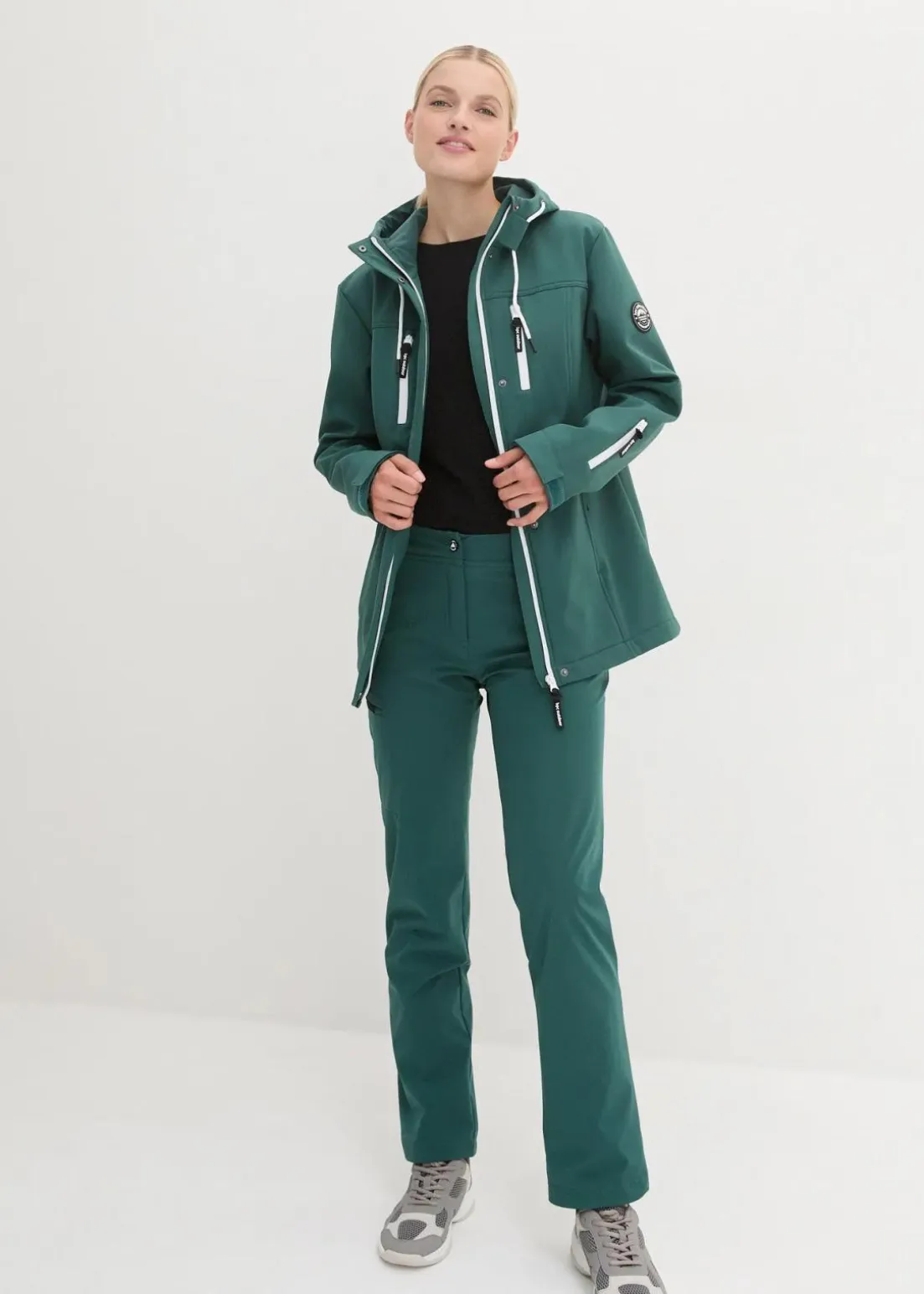 wasserabweisende Softshelljacke