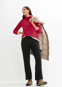 wasserabweisender Daunenmantel mit bedrucktem Innenfutter