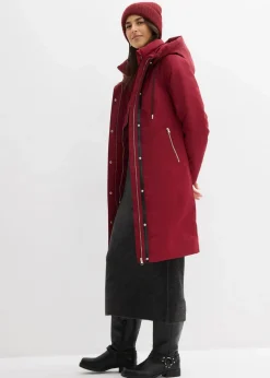 wasserabweisender Outdoor-Mantel, 2in1 Optik