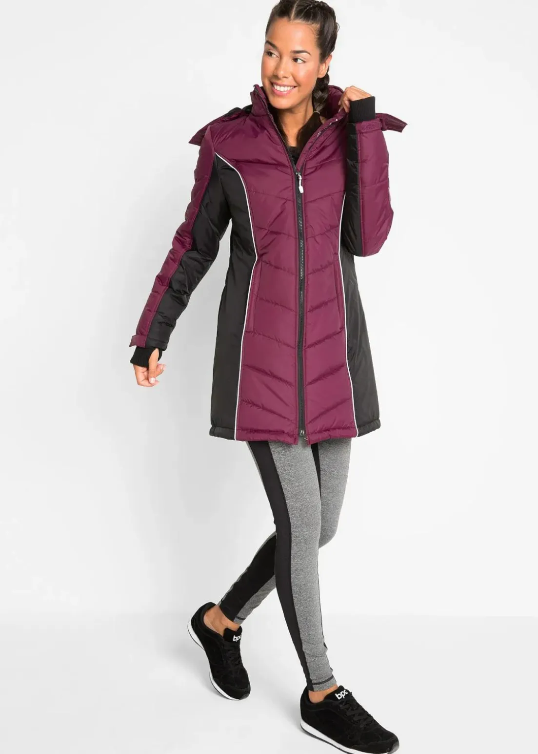 wasserabweisender Ski Funktions-Steppmantel