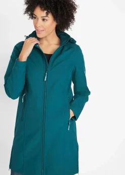 wasserabweisender Softshellmantel