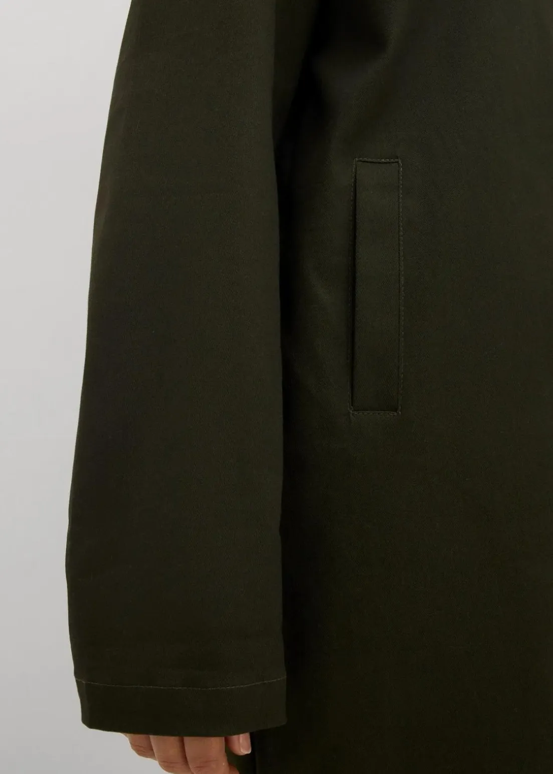 Wasserabweisender Trenchcoat, Oversized