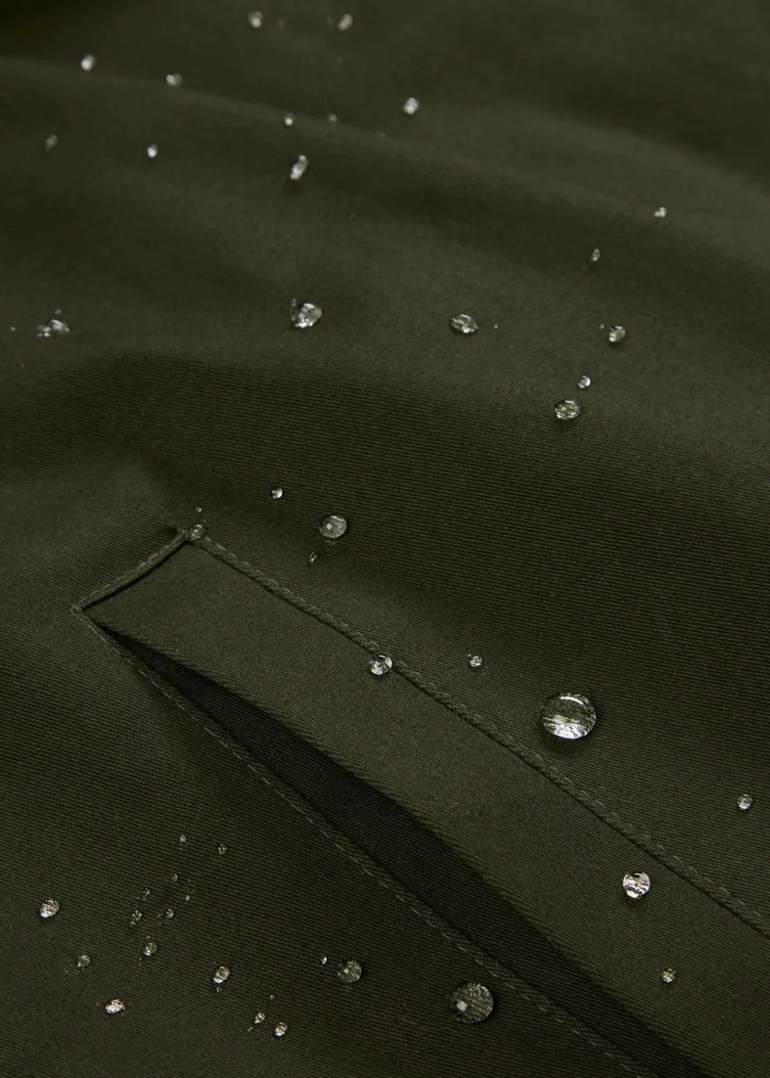 Wasserabweisender Trenchcoat, Oversized