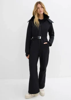 wasserabweisender, warmgefütterter Softshell-Skianzug