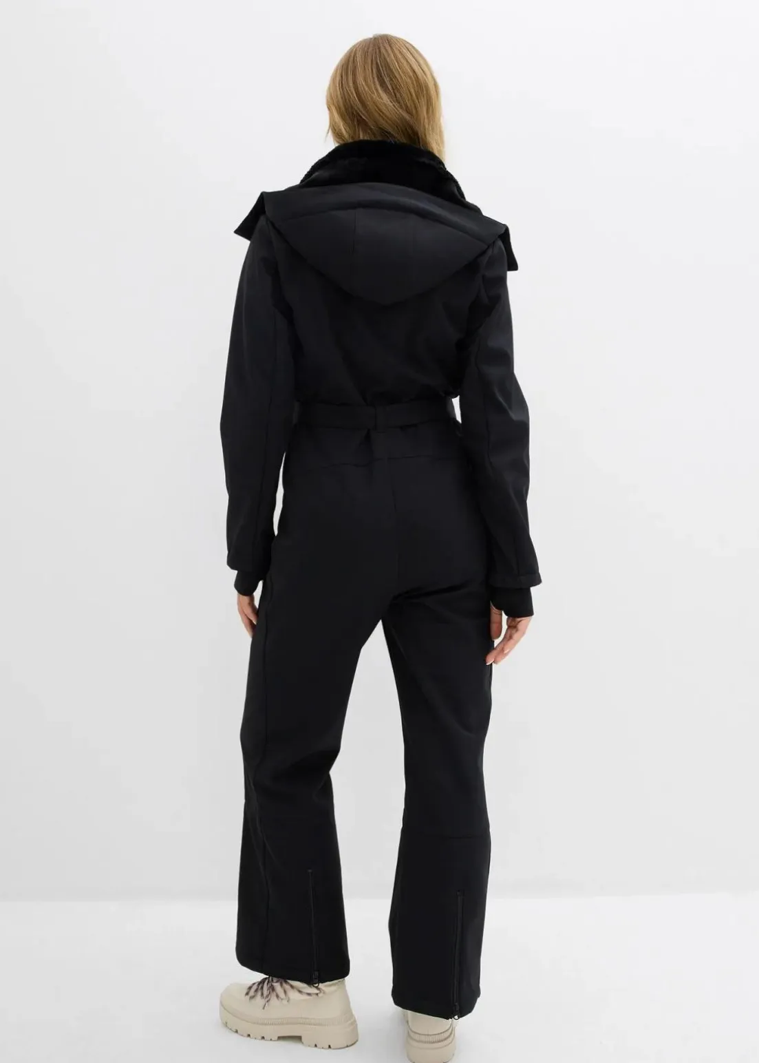 wasserabweisender, warmgefütterter Softshell-Skianzug