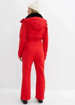 wasserabweisender, warmgefütterter Softshell-Skianzug