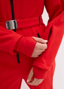 wasserabweisender, warmgefütterter Softshell-Skianzug