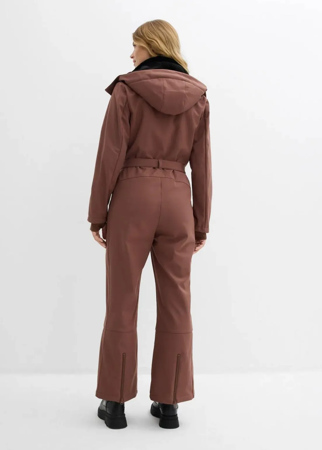 wasserabweisender, warmgefütterter Softshell-Skianzug