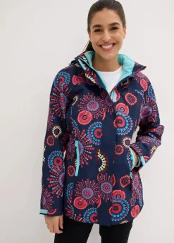 wasserdichte 3 in 1 Funktions-Jacke mit Kapuze