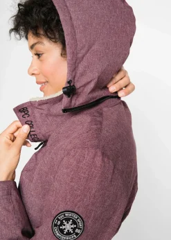 wasserdichte Outdoor-Funktions-Jacke mit Teddyfleece