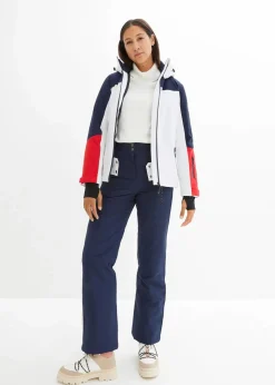 wasserdichte Ski Funktions-Jacke mit Belüftungsschlitzen