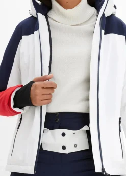 wasserdichte Ski Funktions-Jacke mit Belüftungsschlitzen