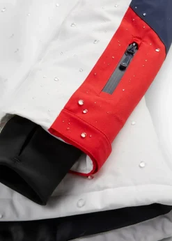 wasserdichte Ski Funktions-Jacke mit Belüftungsschlitzen