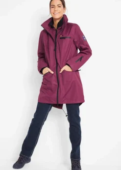 wasserdichter Funktions-Outdoor-Übergangsmantel mit Kapuze, 2 in 1-Optik