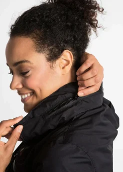 wasserdichter Funktions-Outdoor-Übergangsmantel mit Kapuze, 2 in 1-Optik