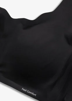 Wattierter Feel Comfort Lasercut T-Shirt BH ohne Bügel