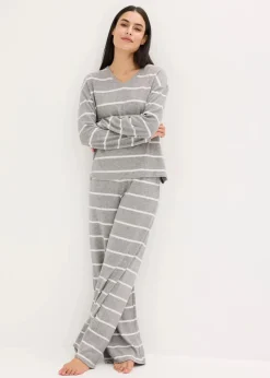 Weit geschnittener Loungewear Hausanzug aus weichem Material