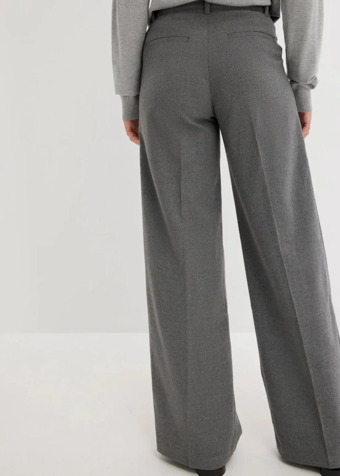 Weite Bundfaltenhose