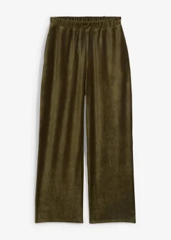 Weite Schlupfhose in Cordoptik