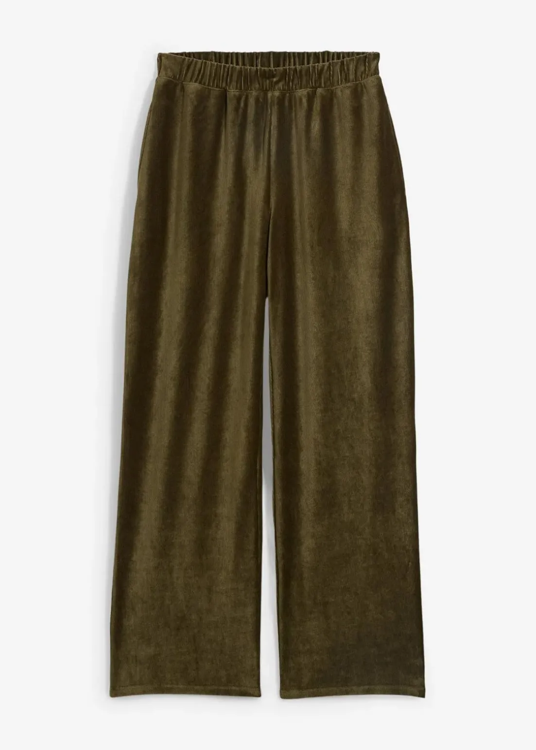 Weite Schlupfhose in Cordoptik