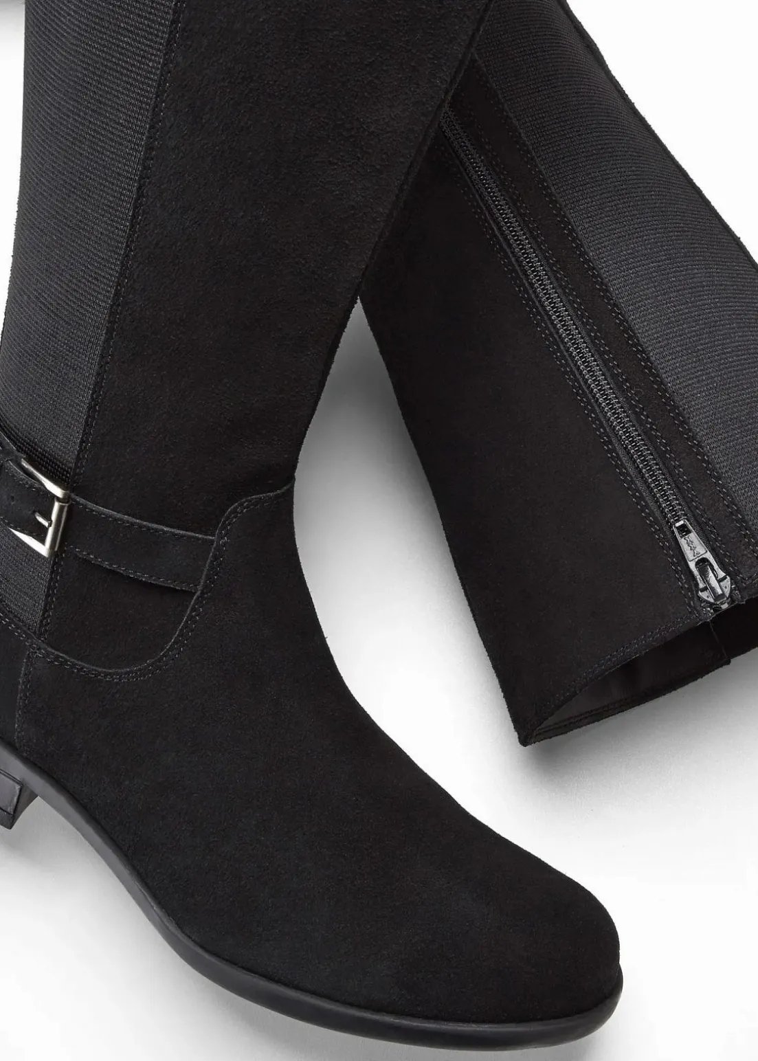 Weitschaftstiefel aus Leder