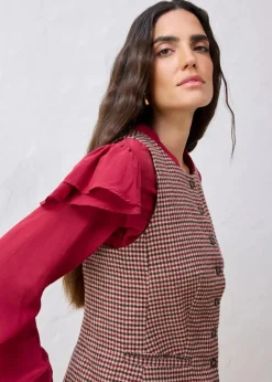 Weste mit Wollanteil