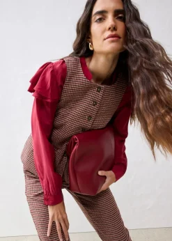 Weste mit Wollanteil