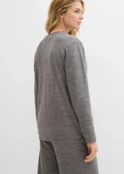 Wickelcardigan in Strickoptik