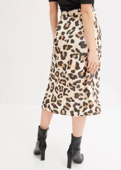 Wickelrock aus feinem Viskose-Mix