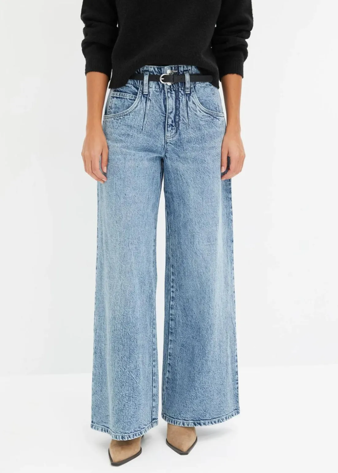 Wide Leg Jeans High Waist