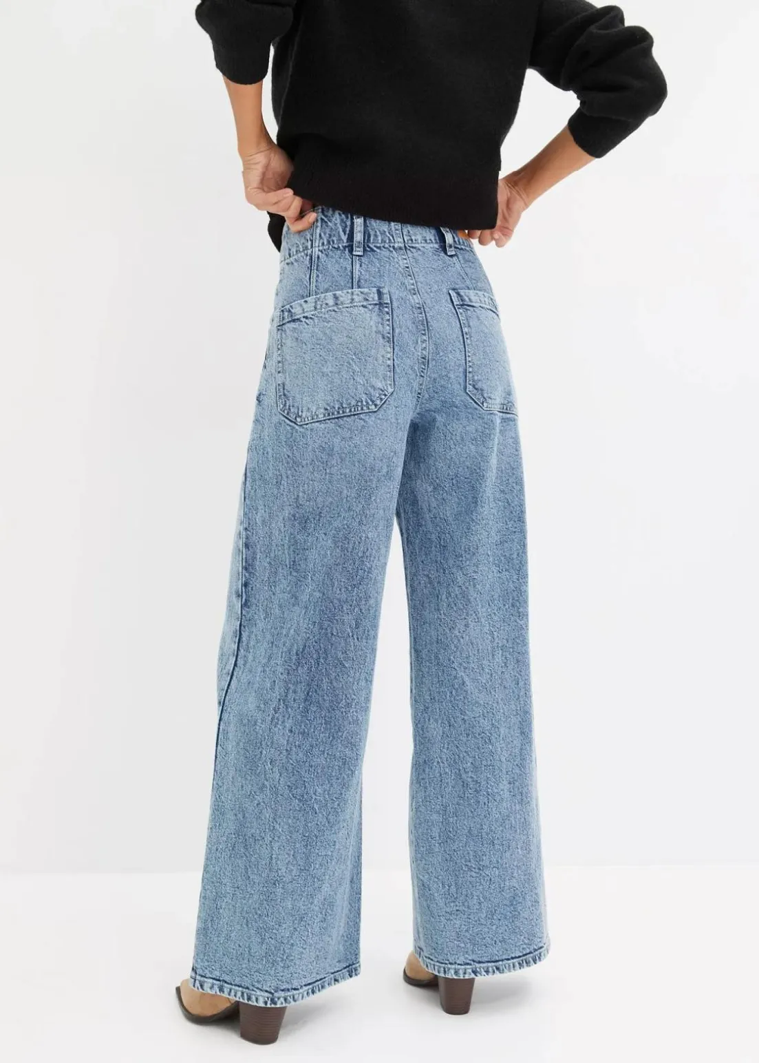 Wide Leg Jeans High Waist